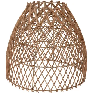 Wellhome Well Home Lampenschirm aus Rattan, Ø 25 x 32 cm