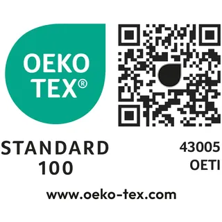 f.a.n. Medisan – Kissen gesteppt, 100% Baumwolle, für Allergiker geeignet - 80 x 80 cm