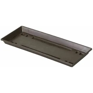1 KASTENUNTERSATZ Blumenkastenuntersetzer Standard" 100cm Braun Blumenkasten
