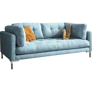 OTTO home Couch Cord 2-Sitzer Blau