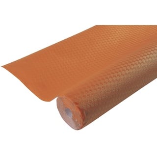 Pronappe Tischdecke 802012I Einweg-Tischdecke aus geprägtem Papier, einzigartige, ästhetische und tiefe Prägung Länge 20m Breite 1,20m (pro Rolle) Farbe Orange hergestellt in Frankreich