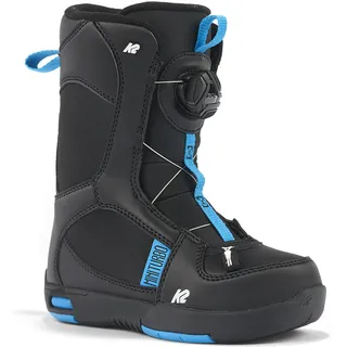 K2 Snowboarding Unisex Jugend Snowboardboots MINI Turbo, Black, 11H2020