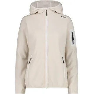 CMP Damen Fix Hood Fleecejacke bco gesso vaniglia 40