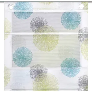 Heine Home fashion MAGNETROLLO BAMBUSOPTIK Rawlins, BLAU GRÜN, 130 X 80 cm, 091498-6407