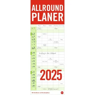 Heye Allround-Familienplaner Vertical Kalender 2025