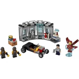 LEGO 76167 Super Heroes Marvel Avengers Iron Mans Arsenal, Erweiterungsset - Beige