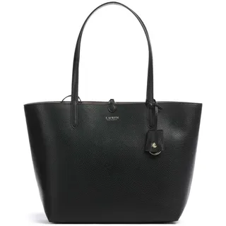 Ralph Lauren Reversible Tote Medium Shopper Kunstleder Black