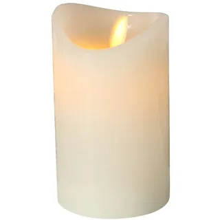Boltze LED-Kerze Bino 12 cm cremeweiß