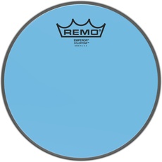 Remo Emperor Colortone Blue Drum Head, 8"