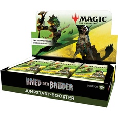 Bild von Magic: The Gathering Krieg der Brüder Jumpstart-Booster-Display, 18 Booster (Deutsche Version)