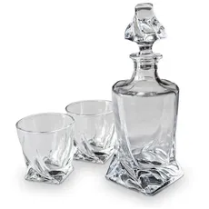 Mikamax Twisted Decanter Set