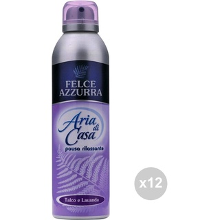 Felce 12er Set Lufterfrischer Spray Lavendel 250ml Raumduft Bunt