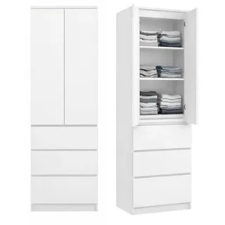 home collective Mehrzweckschrank 50 x 180,5 x 40 cm Weiß