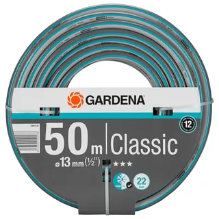Gardena Classic Gartenschlauch 50 m grau