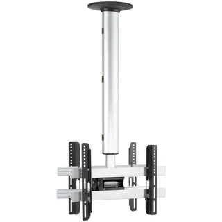 Mid.you Tv-Halterung , Silberfarben , Metall , 42x74x19 cm , Wohnzimmer, TV Möbel, TV-Zubehör