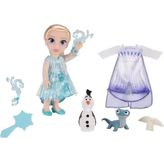 Disney Die Eiskönigin – Völlig Unverfroren Elsa Geschenkset Puppe 15cm - Multicolor - One Size