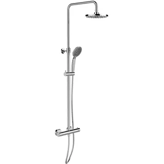 Wenko Duschsystem »Young Eco« mit Thermostat-Armatur, inkl. 2 Watersaving Regulatoren,