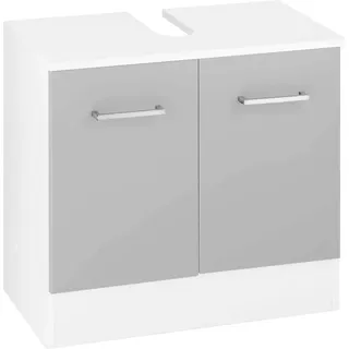 WELLTIME Waschbeckenunterschrank Ribera 60 x 54 cm Grau