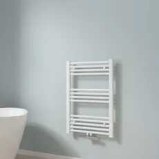 EMKE Handtuchhalter für Badezimmer, Heizkörper, SPCC, weiß, 75 x 50 cm