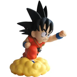 Plastoy Son Goku auf der magischen Wolke Sparschwein 15 cm