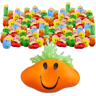 relaxdays 48 x Knautschball - Antistress 9 cm