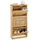Schuhkipper 55 x 104 x 20 cm Walnuss / natur