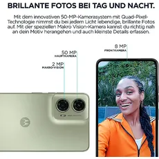 Bild von Moto G24 8 GB RAM 128 GB ice green