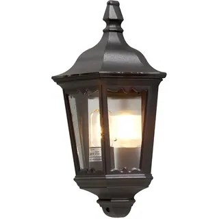 Konstsmide Außenwandleuchte Aluminium 25x16x44,5 cm 1xE27/100W schwarz