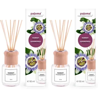 pajoma Raumduft Passionsfrucht, 2er Pack (1 x 50 ml) in Geschenkverpackung