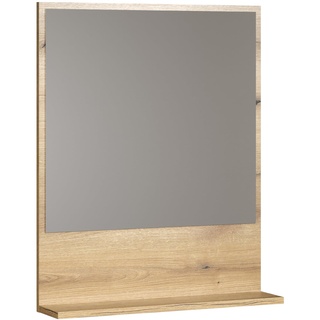 trendteam smart living - Spiegel Wandspiegel - Badezimmer - PureBliss - Aufbaumaß (BxHxT) 60 x 74 x 14 cm - Farbe Evoke Eiche - 233740342