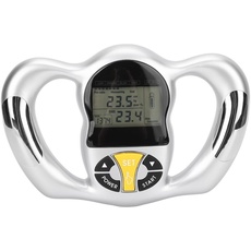 Handheld-Körperfettanalysator, Digitaler Hand-BMI-Monitor, Körperfett-Messgerät, Kalorien-BMI-Messung, LCD-Bildschirm, Tragbarer Digitaler Gesundheitsmonitor, Hand-BMI-Monitor,