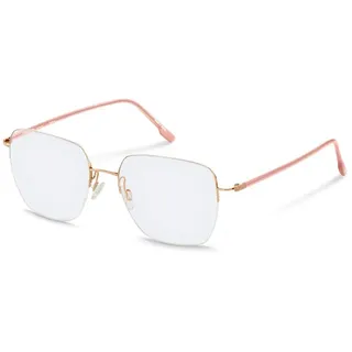 Rodenstock R7143 Square Damenbrille - Gold / Rose - 140/54 mm