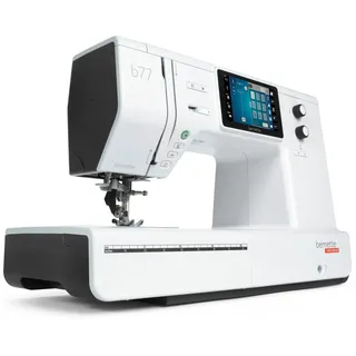Bernette B77 Computernähmaschine, Farb-Touchscreen und doppelter Transport, mit 500 Nähstichen