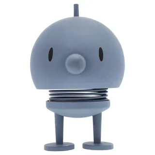 Hoptimist Soft Bumble Wackelfigur & Glücksbringer, Skandinavische Deko Figuren für Wohnzimmer, Schreibtisch, Büro, Bürodeko & Lustige Kleine Geschenke, 7,4 x 8,5 x 10,5, Medium, Sky