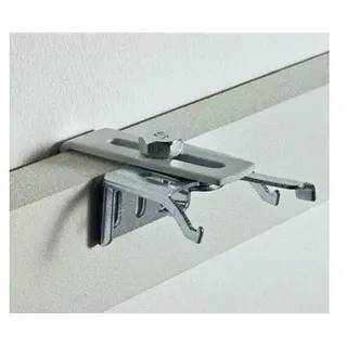 K-HOME Klemmträger für Aluminium-Jalousien, silberfarben