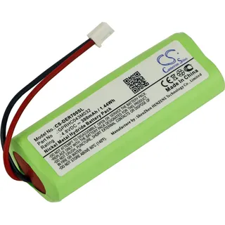 TECHTEK Batterie Kompatibel mit [Educator] 1200A Receiver, 1200TS Receiver, 1202AReceiver, 1202TS Receiver, 700A Receiver, 702A Receiver, 800A Receiv