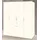 Drehtürenschrank Click 180 x 199 x 58 cm Weiß