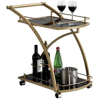 Idimex Servierwagen Evo , Glas , Mode , 66x73x46 cm , Esszimmer, Servierwagen