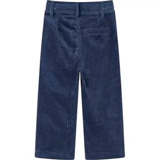 vidaXL Kinderhose Cord Marineblau 104 - Blau