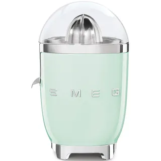 Smeg Zitronenpresse , Pastellgrün , Metall , 16.6x28.1x16.6 cm , BPA-frei, rutschfeste Gummifüße , Küchenzubehör, Küchenhelfer, Küchenpressen