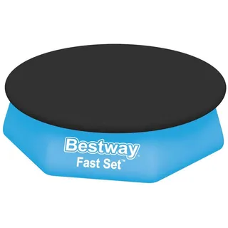 BESTWAY Flowclear Fast Set Poolabdeckung schwarz 240 cm