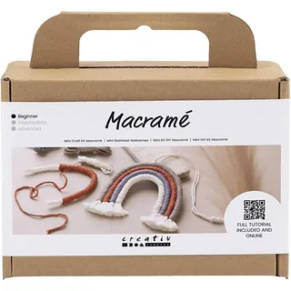 Creativ Company Mini DIY Kit Macramé  - Rainbow