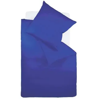 Uni Satin 9100 Bettwäsche - Blau