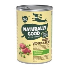 Naturally Good Veggies & Meat 6x400g Erbsen und Rind