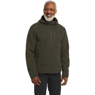Jack Wolfskin Herren Lake Ridge Hooded Jkt M, Obsidian Moss, M EU