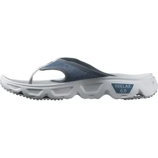 Salomon Reelax Break 6.0 Slipper, Blue Ashes White Pearl Blue, 42 2/3 EU