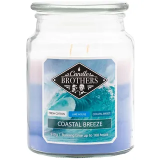 Candle BROTHERS Coastal Breeze Duftkerze 510 g blau