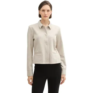 Tom Tailor Regular Fit Piqué Blazer, beige M