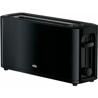 Braun Langschlitz-Toaster Schwarz