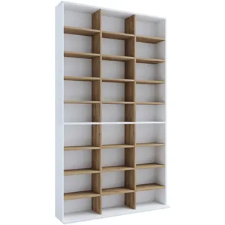 VCM Mid.you Standregal 102 x 23 x 181 cm Weiß